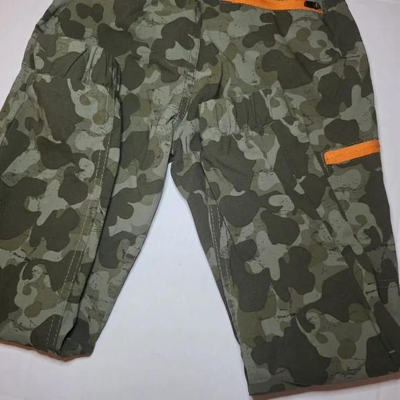 Weatherproof Boys Utility Pants 7/8 Camouflage Comfort Stretch S - Picture 7 of 10